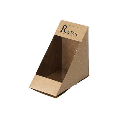 FDA Disposable Takeaway Sandwich Boxes 4.8''X4.8''X2.8''