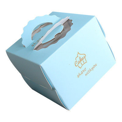 Hand-held cake square baking cake box packing box